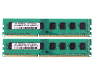 Only AMD Chipset 8GB 2X 4GB DDR3 1600MHz PC3-12800U DIMM Desktop RAM Memory CL11 - Picture 1 of 10