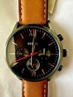 Fossil Neuta Chronograph Tan LiteHide™ Leather Watch New with tags RRP £159.99