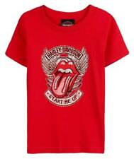 Harley-Davidson Youth Rolling Stones Start Me Up Short Sleeve Cotton Tee - Red