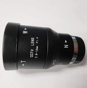 InstallerCCTV IR 2.8-12mm 1/3" F1.4 Manually Vari-Focal Lens For Cs-Mount Camera - Picture 1 of 2