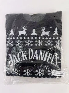 Jack Daniels Christmas Holiday Knit Sweater Mens Ugly Xmas Size XL - Picture 1 of 3