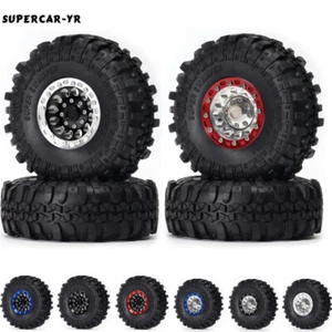 RC Rock Crawler 4×1060-7035 1.9" Alloy Wheel Rim Lock Supper Swamper Rocks Tires - Foto 1 di 67