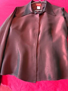 FRANCE PRE-OWNED KENZO JUNGLE BLOUSE SIZE 42 LONG SLEEVE VINTAGE 90'S : RED - Picture 1 of 6