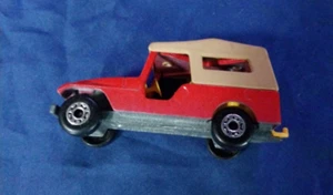 Vintage Lesney Matchbox Superfast 1977 No 53 Red Jeep CJ6 Made In England - Picture 1 of 8