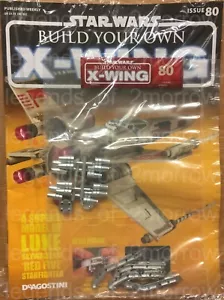 OFFICIAL DEAGOSTINI BUILD YOUR OWN STAR WARS X-WING FIGHTER - ISSUE 80 - Foto 1 di 1