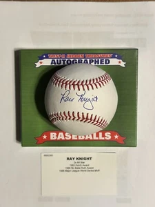 Ray Knight Signed Autographed Official ML Baseball TRISTAR - Picture 1 of 2
