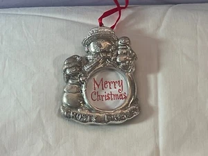 Christmas photo ornament Snowman Frosty Friends EX9299 - Picture 1 of 4
