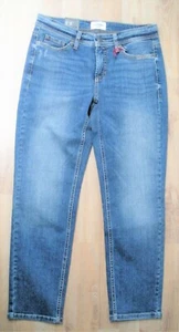 Cambio piper short Jeans Hose 38 blau used Swarovski * Zierstreifen * Logo EDEL - Bild 1 von 9