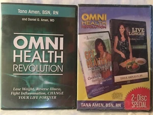2 Amen Solution DVD/CD lot Omni Health Revolution Tana lose weight get healthy - Imagen 1 de 4