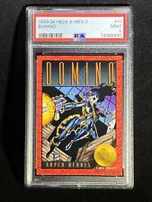 1993 Skybox Marvel X-Men Series 2 Domino (#11) PSA 9 MINT (Pop 1) FREE Shipping