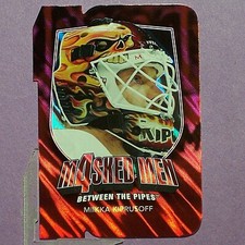 MIIKKA KIPRUSOFF  2011-12 Between Pipes Masked IV Die Cuts #MM25  Calgary Flames