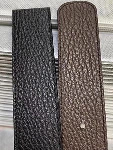 35mm Belt Reversible And Adjustable Most Recognizable Belt Calfskin Coffee/Black - Picture 1 of 6