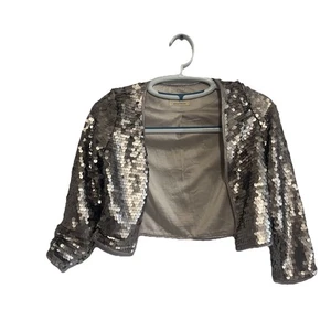 Chaqueta Bolo Mia Joyfilm Niñas Lentejuelas Talla 8 Usada - Imagen 1 de 7