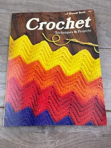 Crochet Techniques & Projects Sunset Book 1976 Lane Publishing - Picture 1 of 4