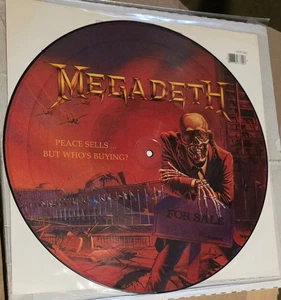Megadeth - Peace Sells...But Who's Buying - Picture Disc - 1st Pressing - Rare! - Picture 1 of 6