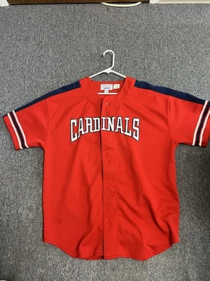 Camiseta deportiva Mark McGwire #25 totalmente cosida para principiantes (XL) de colección rara Foto 1 de 4