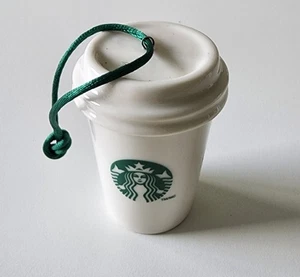 2011 Christmas Starbucks Orament, Miniature of a Starbucks cup - Picture 1 of 6