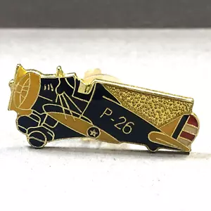 Militär Kampfflugzeug Hut Pin P-26 Erbsenjäger Flugzeug US-Armee Luftwaffe - Bild 1 von 3