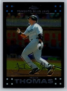 Frank Thomas 2007 Topps Chrome Baseball #116 Toronto Blue Jays HOF - Bild 1 von 2