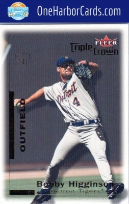 2001 Fleer Triple Crown Detroit Tigers #14 Bobby Higginson - Image 1 of 2