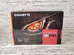 GIGABYTE Radeon RX 550 2GB GDDR5 GPU GV-RX550D5-2GD PCI Express 3.0 x16 - Picture 1 of 4