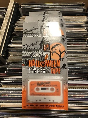 Traveler Halloween Horror Tape Music Effects Cassette VINTAGE 1987 60 Minute NEW - Image 1 of 4