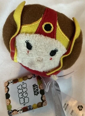 "Mini muñeca de peluche Tsum Tsum 3 1/2"" Queen Amidala Disney Star Wars nueva" Foto 1 de 2
