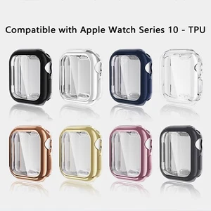 Etui na smartwatchy Sense Ochrona Materiał TPU do Apple Watch 10 Pokrowiec na zegarek - Zdjęcie 1 z 26