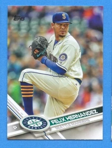 2017 Topps #243 Felix Hernandez Mariners - Picture 1 of 1