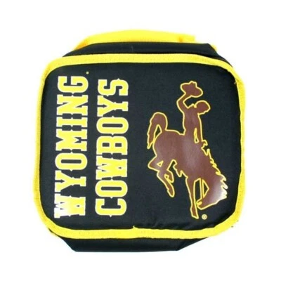 Wyoming Cowboys Brown Insulated Sacked Lunch Bag NCAA Official Merch - Image 1 of 4