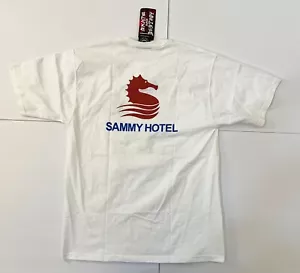 Adesivo vintage Thrasher Skate & Destroy e camicia Sammy Hotel GRANDE - Foto 1 di 5