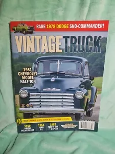 Vintage Truck 1951 Chevrolet Model Half-Ton Feburary 2024 - Foto 1 di 11