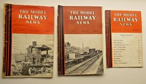 3 issues of The Model Railway News Jan & April 1939 July 1946 - Picture 1 of 11