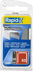 Grapas serie 1080 Rapid 53 - Acero galvanizado de alto rendimiento - 6 mm, 8 mm, 10 mm - Imagen 1 de 4
