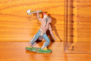 FIGURA GOMA DURA "INDIO" ORIGINAL LAFREDO SPAIN 50s - Imagen 1 de 2