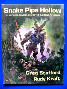 Snakepipe Hollow - Runequest - Chaosium - VG - Foto 1 di 2