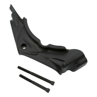 Cubierta lateral base cilindro negra apta para Harley Electra Glides Street Glide 07-16 Foto 1 de 4