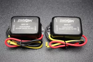 2 GERÄUSCHFILTER 30 AMP 12 V BRUMM MOTORUNTERDRÜCKER AUDIO AUTO STROMKABEL IBNF30 - Bild 1 von 8