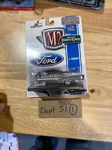 M2 Auto Drivers 1957 Ford Fairlane Coupe LTD ED in two tone grey R33 16-17 MIB - Picture 1 of 5