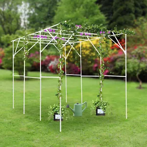 Grape Vine Trellis, Garden Trellis for Climbing Plants, Plant Support Rack - Picture 1 of 13