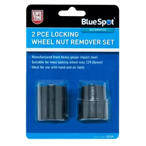 Blue Spot 01534 Locking Wheel Nut Remover Set 2 Piece - Picture 1 of 2