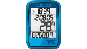 CICLOSPORT Fahrradcomputer "Protos 105" blau, 4-Zeilen-Display, ohne Tasten - Bild 1 von 1