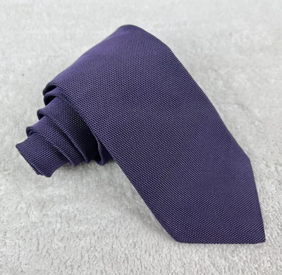 Corbata Todd Snyder Para Hombre Púrpura Geométrica 100% Seda Ajustada Foto 1 de 4