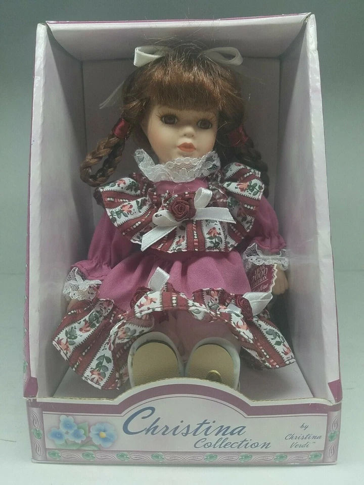 Timeless Treasures Christina Collection Porcelain Poseable Doll From 1998