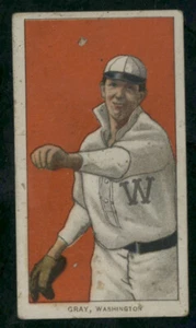 1909-11 T206 Dolly Gray Washington Polar Bear GD+ - Picture 1 of 2