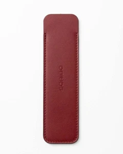 Scribo Astuzen Single Leather Pen Pouch in Rosso Chianti - NEW in Box - Picture 1 of 2
