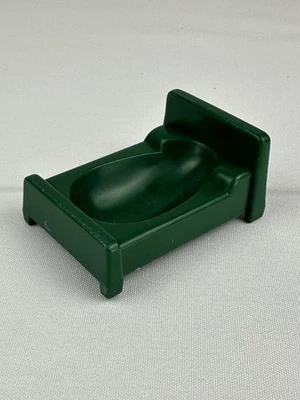 Hasbro Weebles Haunted House 1973 vintage cama verde oscuro* bonita Foto 1 de 4