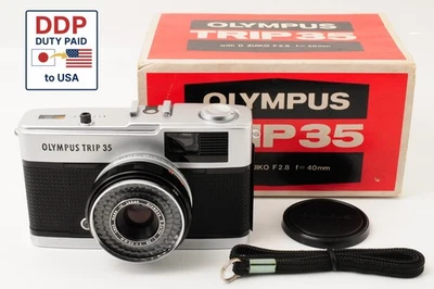 Olympus Trip35 Manual 35mm Compact Film Camera 【EXC+5 in Box】 From Japan #147 - Image 1 of 4