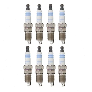 8 pc Bosch Double Iridium Spark Plugs for 2006-2009 Chevrolet Trailblazer sf - Picture 1 of 5