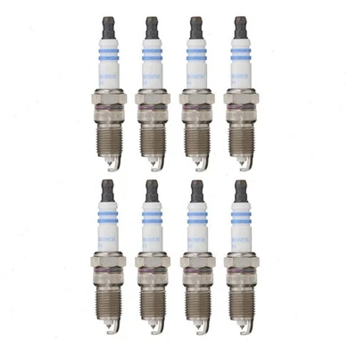 8 pc Bosch Double Iridium Spark Plugs for 2006-2009 Chevrolet Trailblazer sf - Image 1 of 4